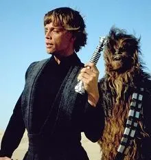 Luke et son sabre