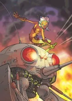 Ahsoka Tano sur Queel. 