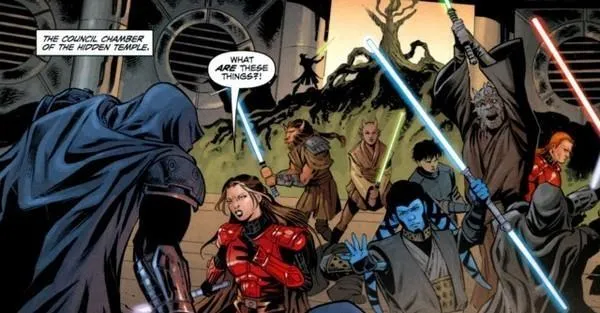 Jedi et Chevaliers de l'Empire, même combat.