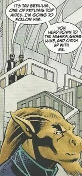 Solo et Calrissian aperçoivent Breil'lya