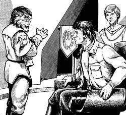 Solo interrogé par Borsk Fey'lya