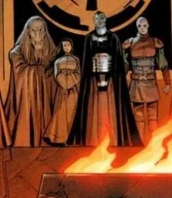 Les membres du Triumvirat.