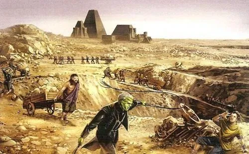 Les Myrialites asservissant les peuples voisins