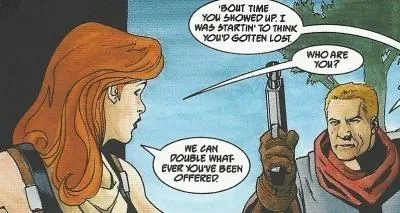 Mara Jade dans une mauvaise passe