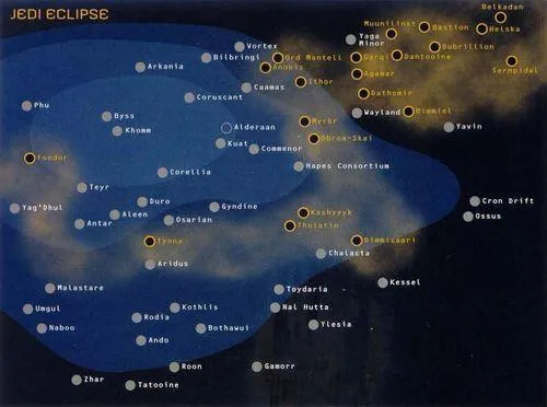 Progression des Yuuzhan Vong au lendemain de la Première Bataille de Fondor
