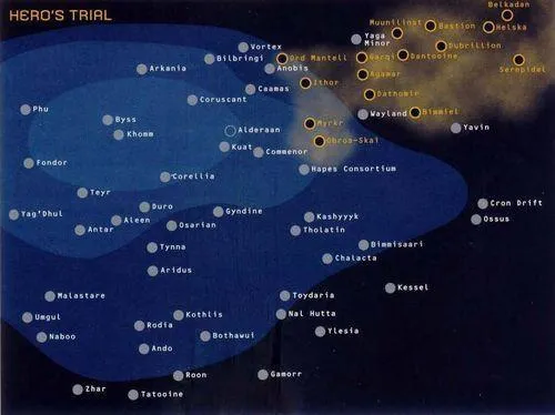 Etat de l'invasion à la suite de la Bataille de Bilbringi