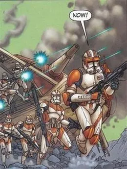 Cody et ses hommes passent à l'action. 