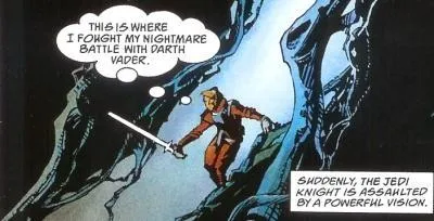 Luke de retour dans la grotte