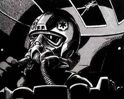 Un des Aigles de Garqi pris en chasse par Corran Horn