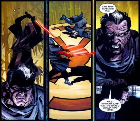 Tentative d'assassinat de Roan Fel par Darth Kruhl