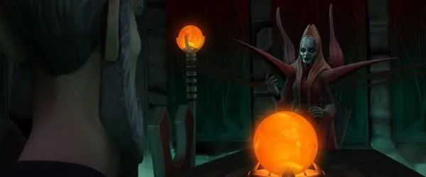 Mère Talzin et le Comte Dooku. 