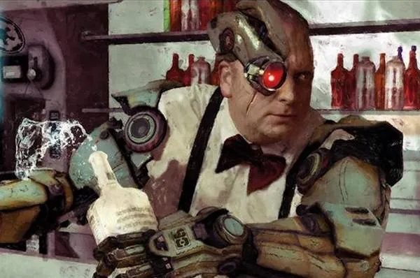 Florn, barman de l'Angle Mort. 