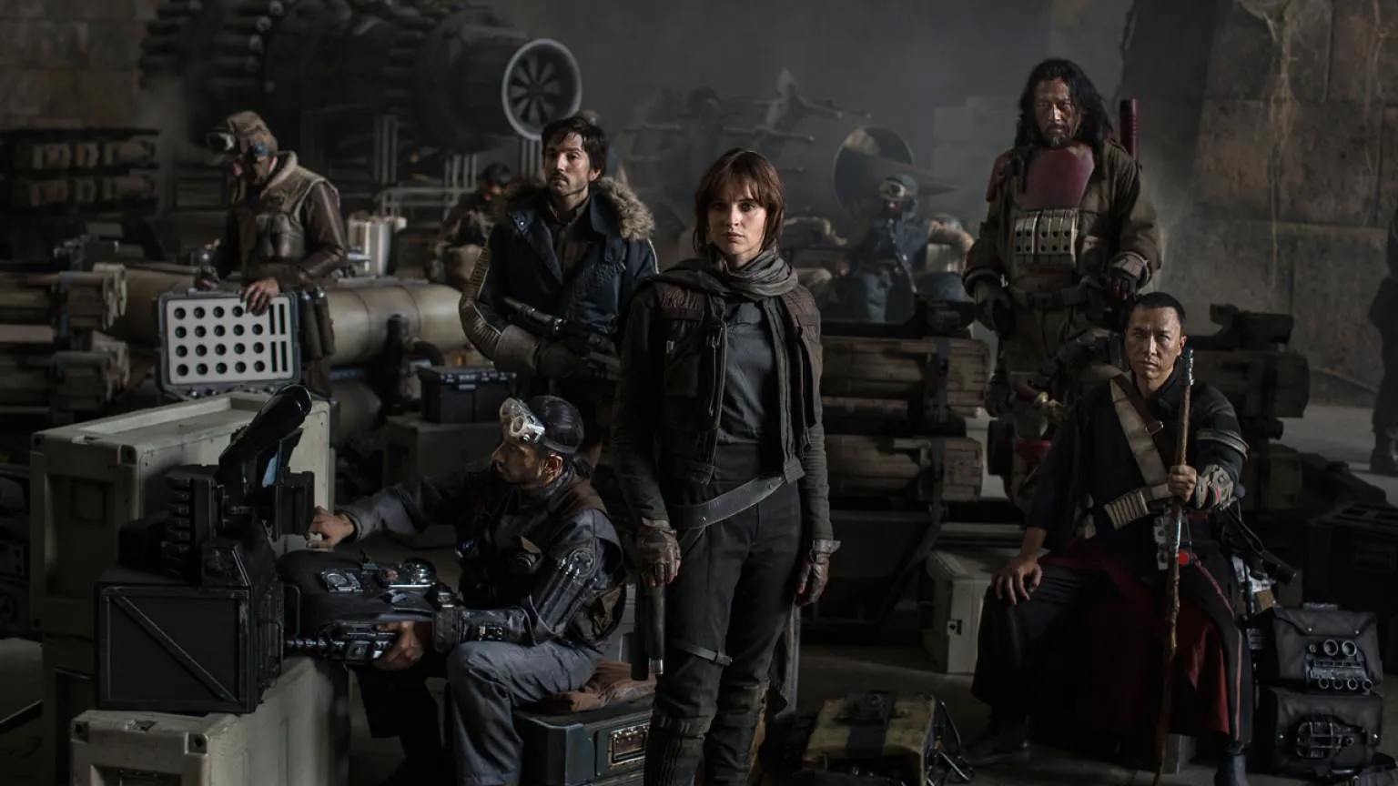 Jyn Erso et son équipe