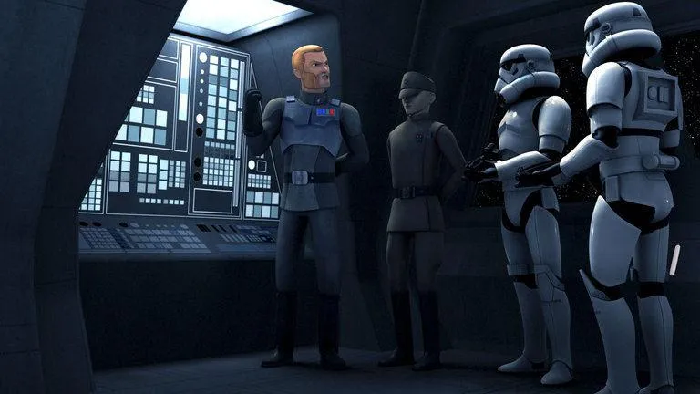 Kallus et ses Stormtroopers