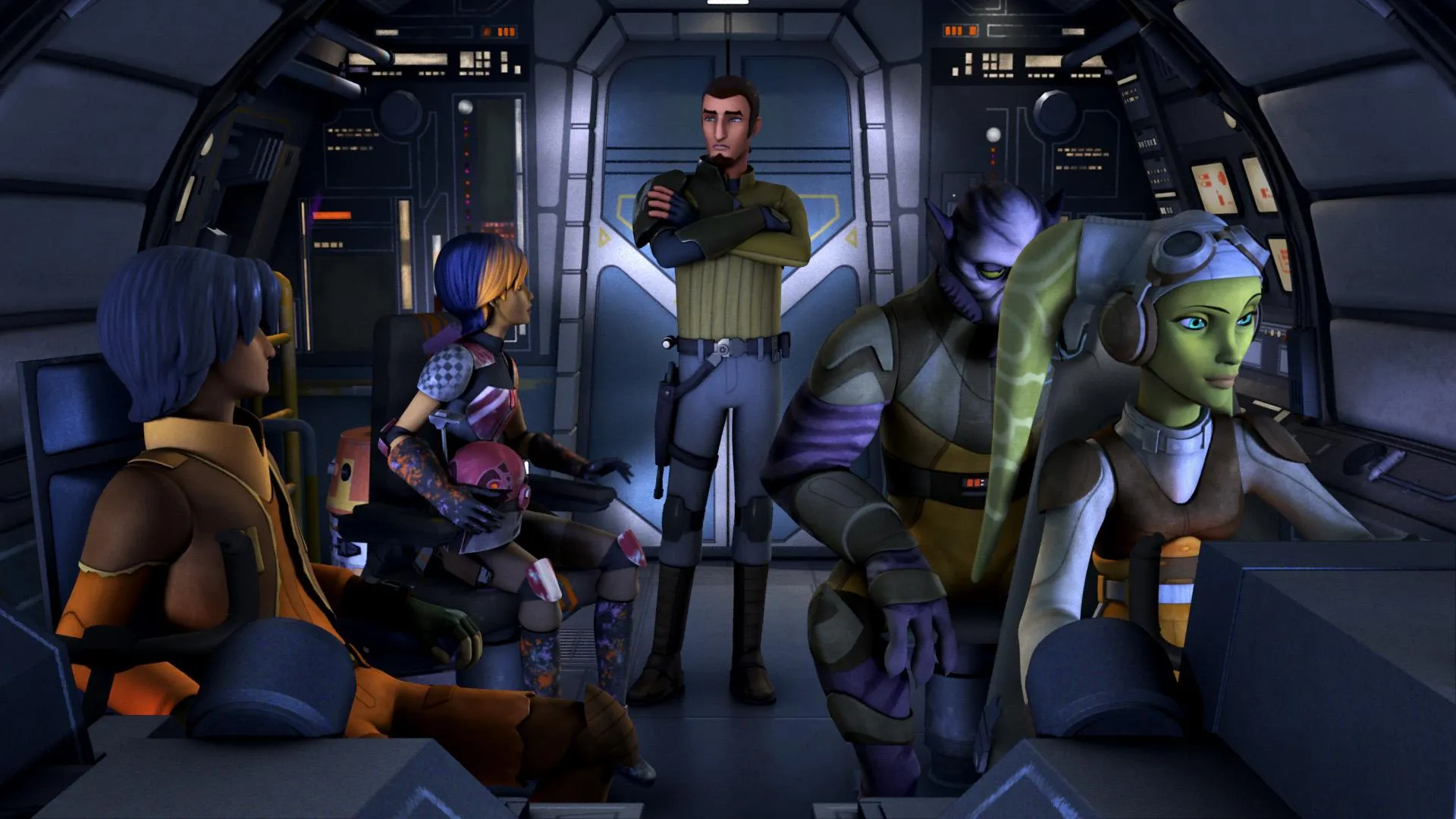 Kanan et son équipe