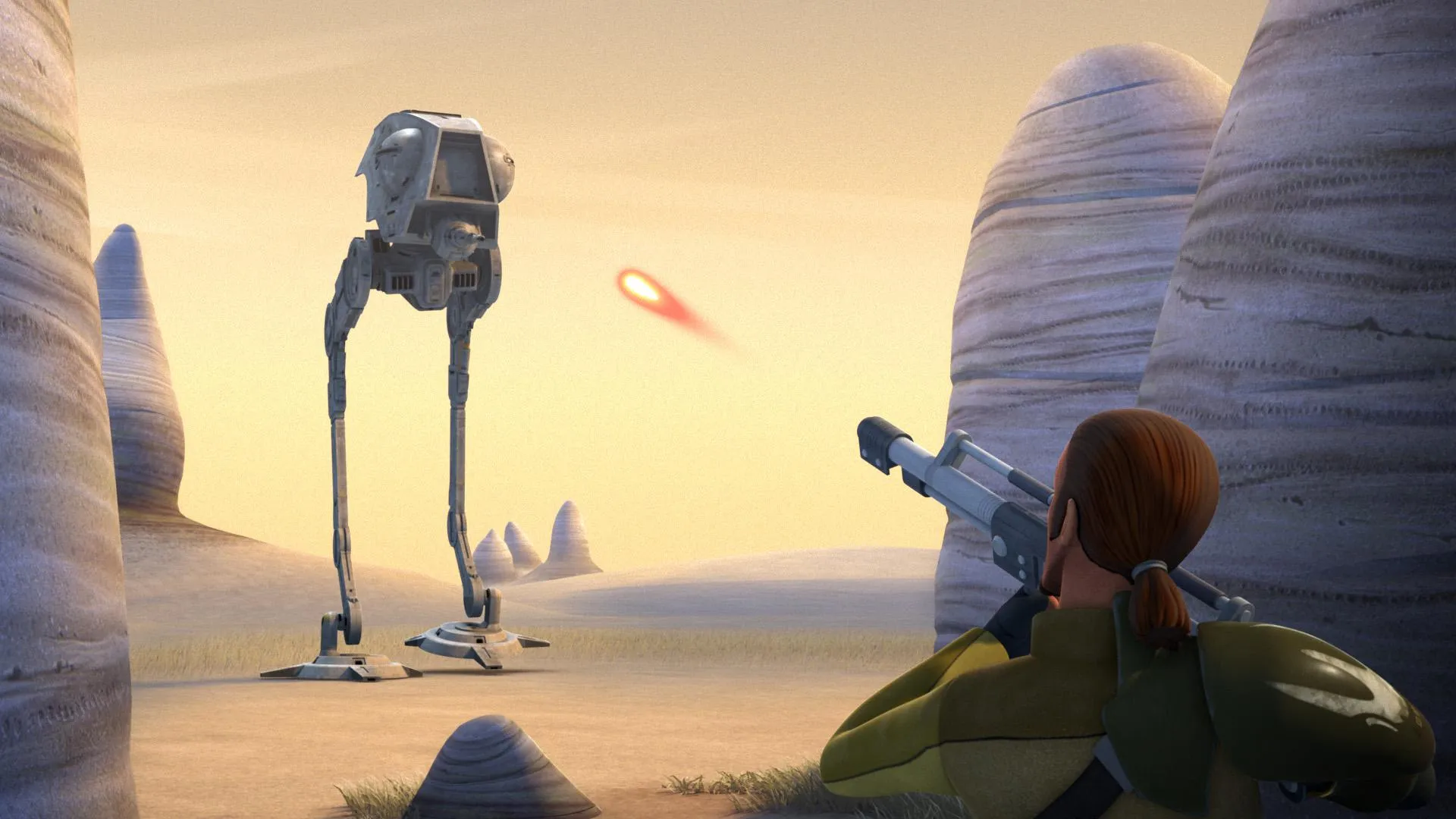 Kanan contre un AT-DP