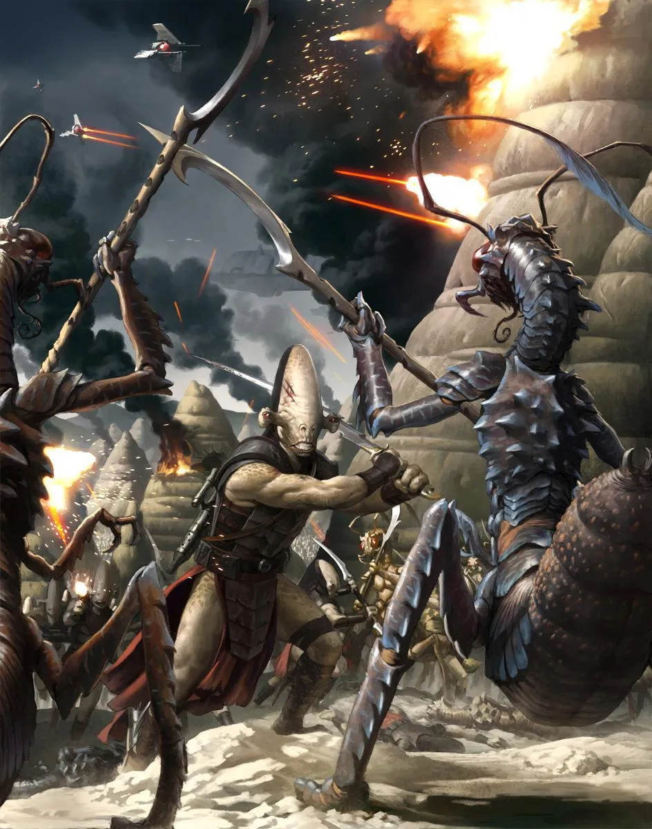 Les Killiks face aux Rakatas