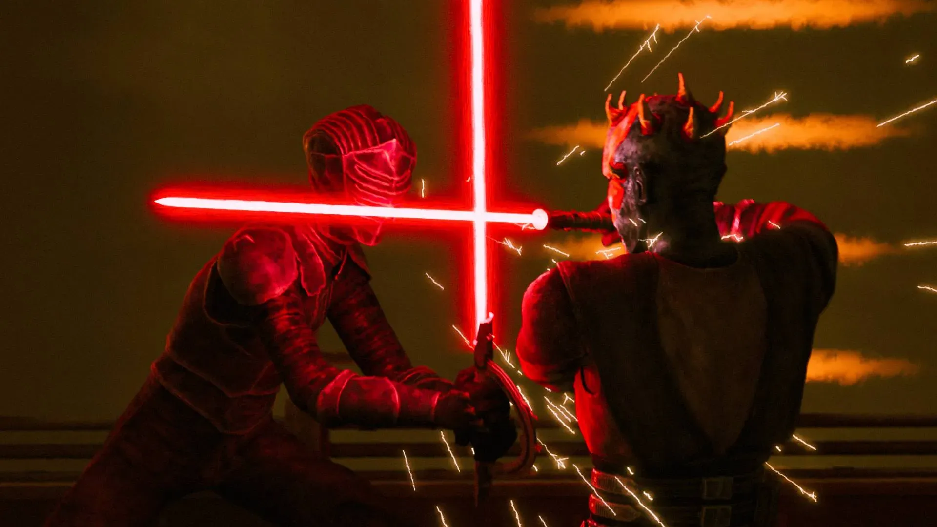 Marrok affronte Maul sur Janix