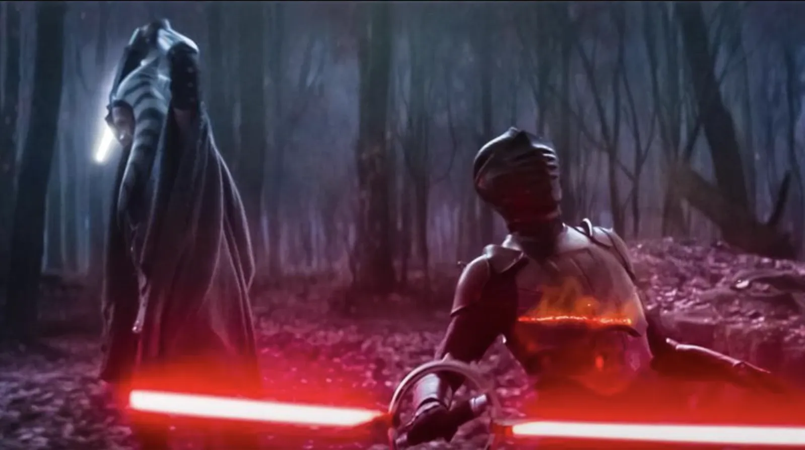 Marrok est défait par Ahsoka Tano sur Seatos