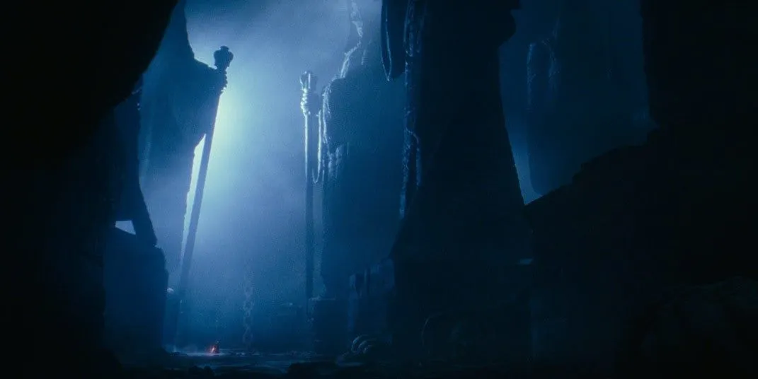 Statues Sith sur Exegol.