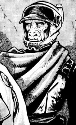 Rodick Tag dans son Armure de Bracemen.