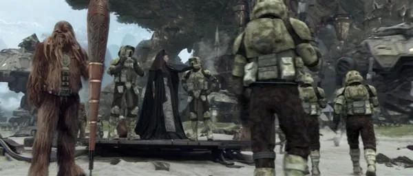 Le 41ème Légion d'Elite sur Kashyyyk.