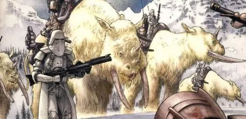 Soldats Clones Snowtroopers - Phase II sur la planète Toola. 