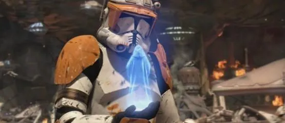 Le Commandant ARC Cody du 212ème Bataillon d'Attaque reçoit l'Ordre 66.