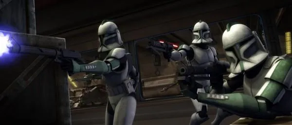 Soldats de la Compagnie Verte. 