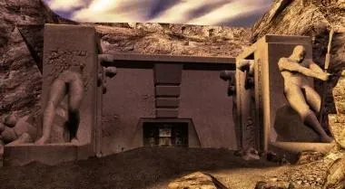 L'entrée de l'Académie Sith de Korriban