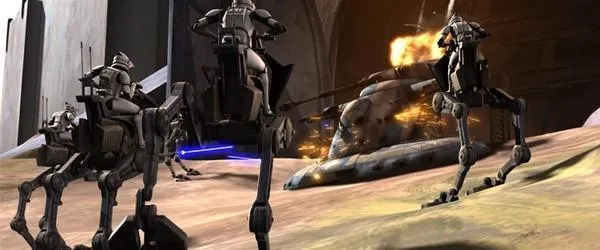 L'Escadron Eclair en action sur Ryloth. 
