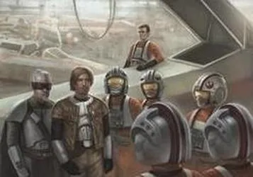 La formation de l'Escadron Gris