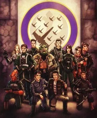 Portrait de famille des Spectres au début de la campagne contre Zsinj