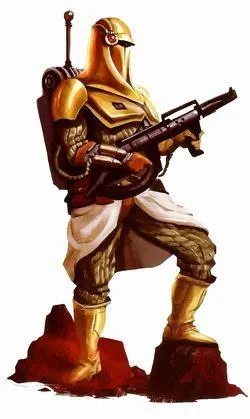 Un Garde Solaire de Thyrsus.