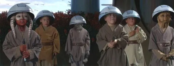 Les novices du Clan de l'Ours, sous la tutelle de Yoda