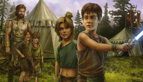 Jeunes enfants recrutés par l'Ordre Jedi au cours de la Bataille de Ruusan