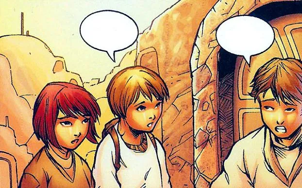 La jeune Amee et Anakin