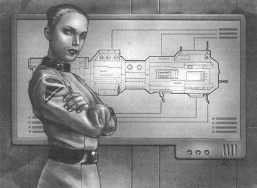 Angela Krin donnant ses instructions