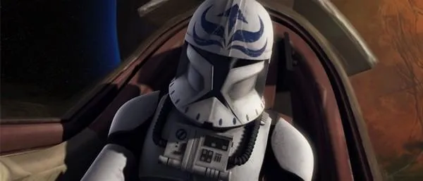 Axe, Bleu Deux, aux commandes de son Chasseur V19 Torrent.