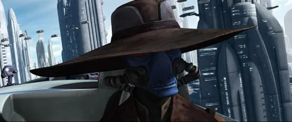 Le redoutable chasseur de primes Duro Cad Bane sur Coruscant. 