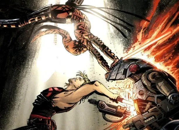 L'entrainement entre Darth Talon et Cade Skywalker