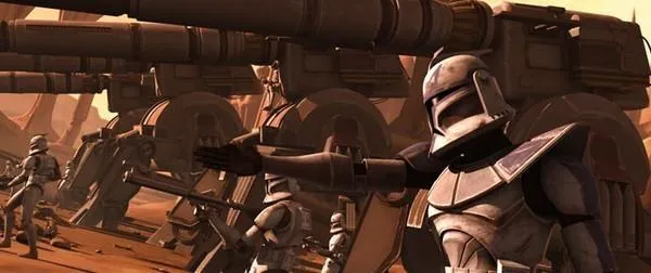 Rex coordonne l'assaut des Canons Anti-Véhicules AV-7. 
