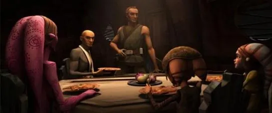Rex en compagnie des membres de la famille de Cut Lawquane.