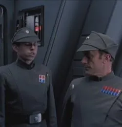 Cecius et l'Amiral Firmus Piett.