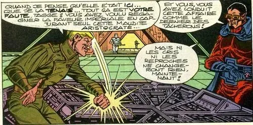 Corwyth en rogne contre le Baron Orman Tagge