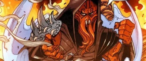 Azard s'isole dans une Bulle de Force.