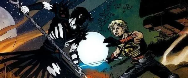 Combat entre Darth Nihl et Cade Skywalker