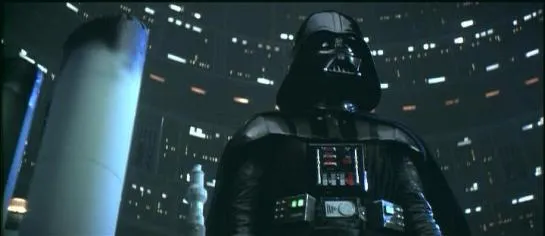 Après avoir vaincu Luke, le Seigneur Sombre des Sith lui révèle sa troublante identité.