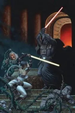 Fane assiste au duel de Celeste et de Vader.