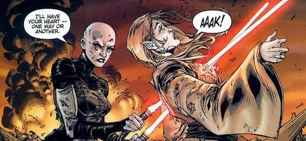 La haine de Ventress. 